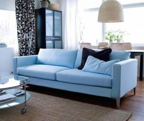 The Best Sky Blue Sofas regarding