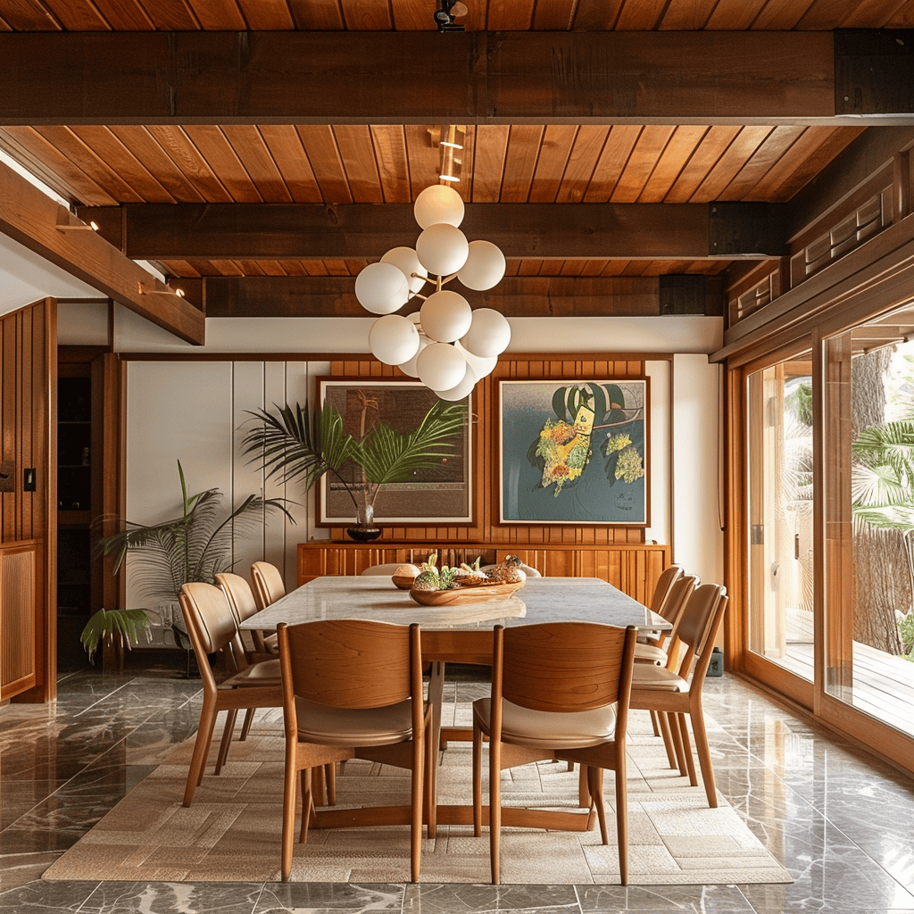 The Ultimate Mid-Century Modern Dining Room: Proven Tips For A Stunning ... throughout The Enduring Appeal of Wood Furniture in Modern Homes