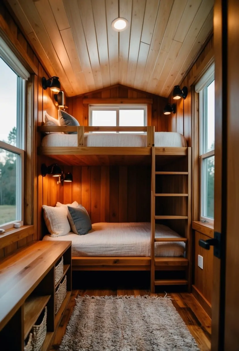 Tiny Homes With Bunk Beds: Maximizing Space And Comfort For Families with regard to