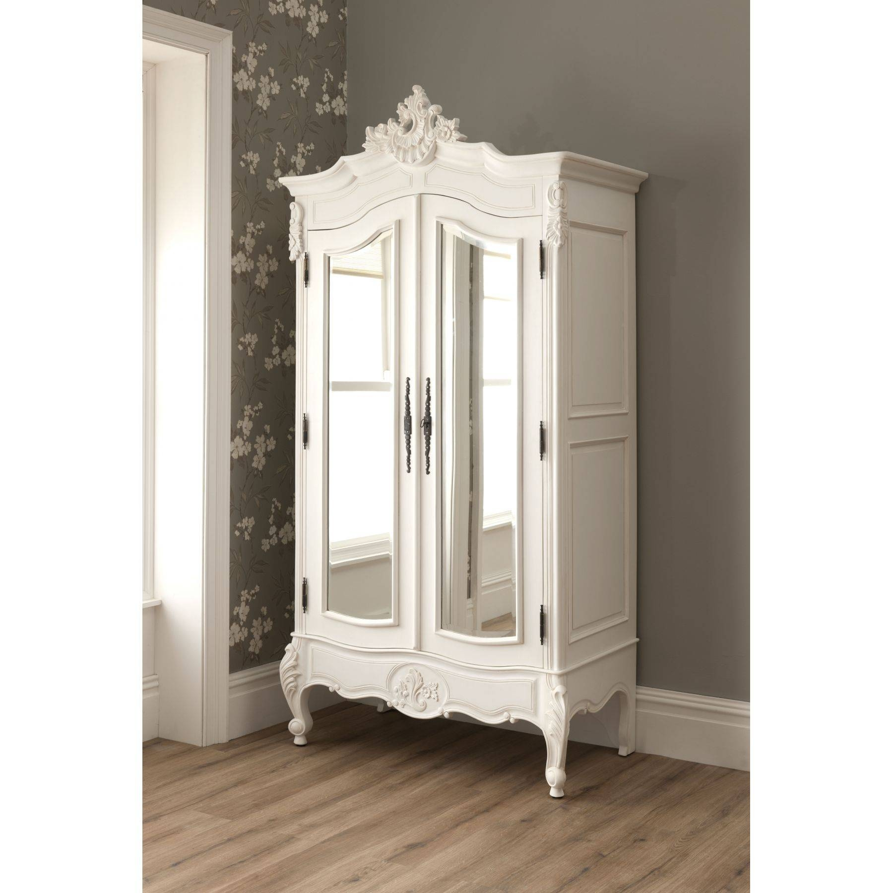Top 15 Of White French Armoire Wardrobes with Comparing White Wardrobe Armoires Finding the Right One for You