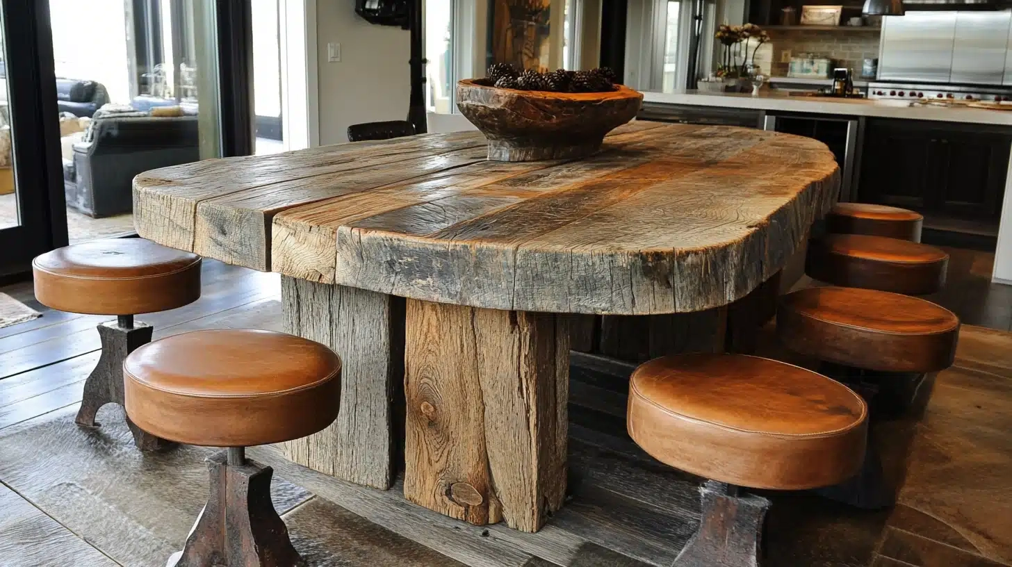 Transforming Spaces: The Timeless Appeal Of Reclaimed Wood Furniture ... intended for