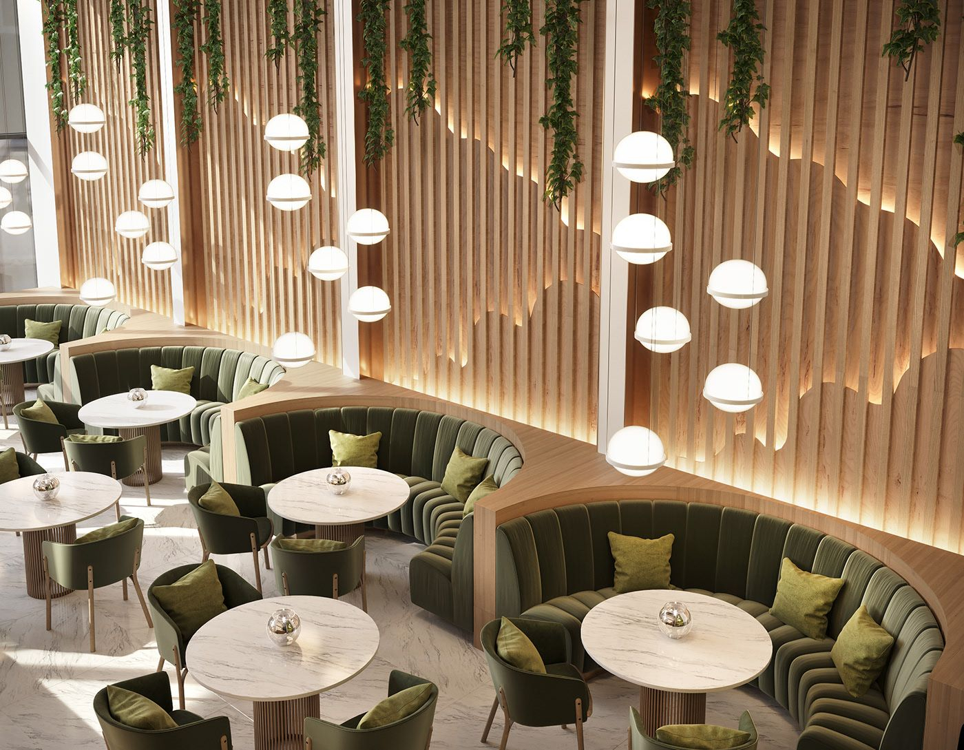Turkish Restaurant On Behance | Luxury Restaurant Interior, Restaurant ... within
