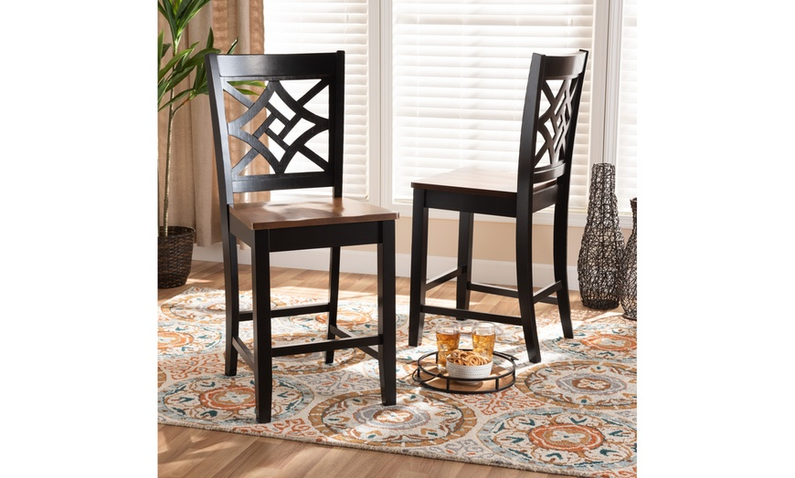 Up To 27% Off On Nicolette Modern Dark Brown/W... | Groupon Goods for