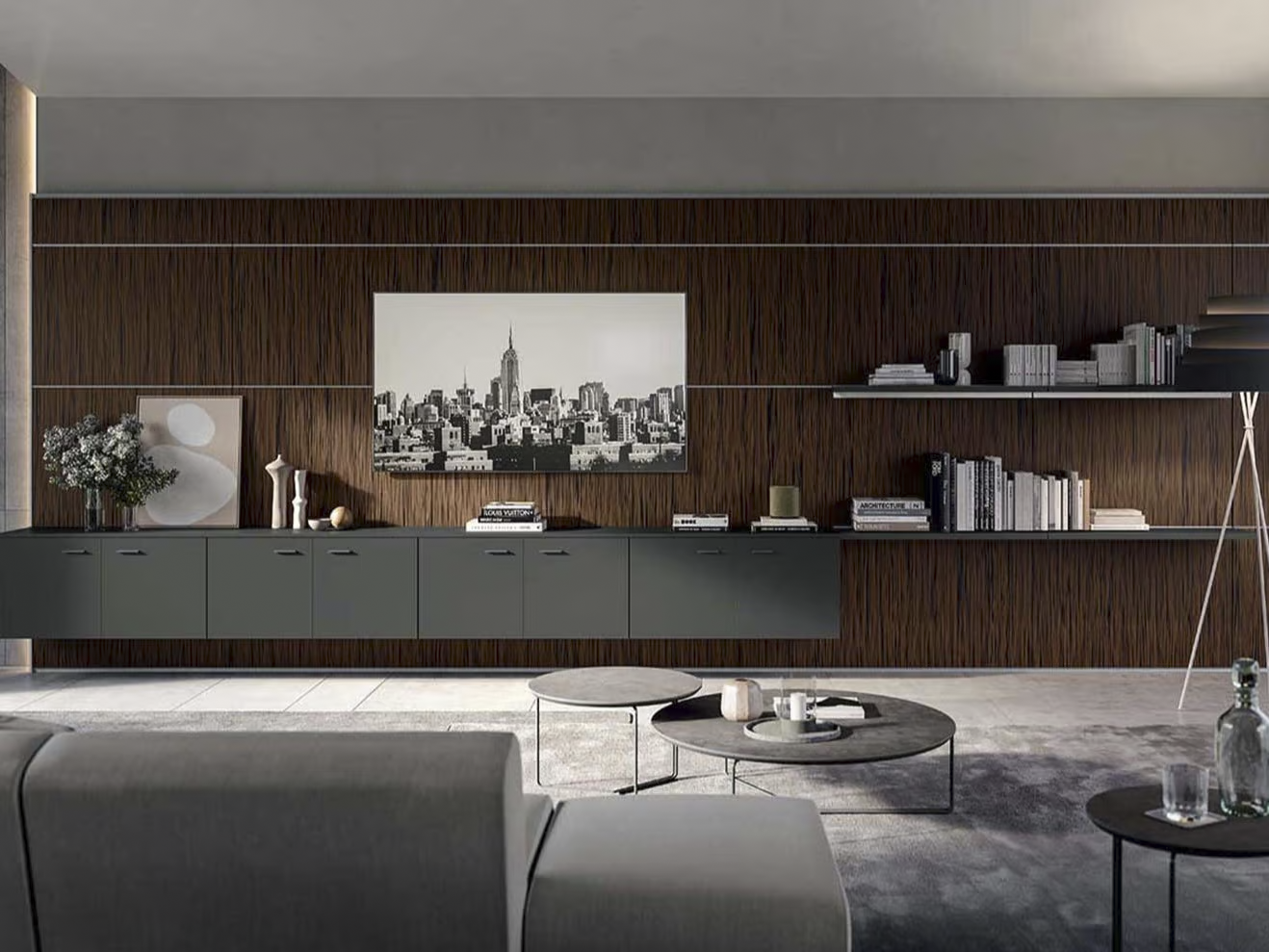 Versatile Craftsmanship Sectional Wall Unit - Twigs Direct throughout