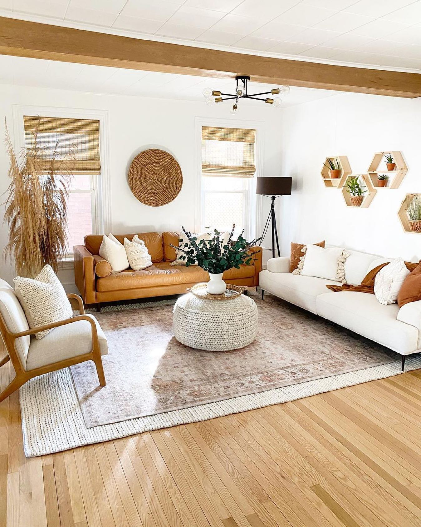 Warm Living Room pertaining to