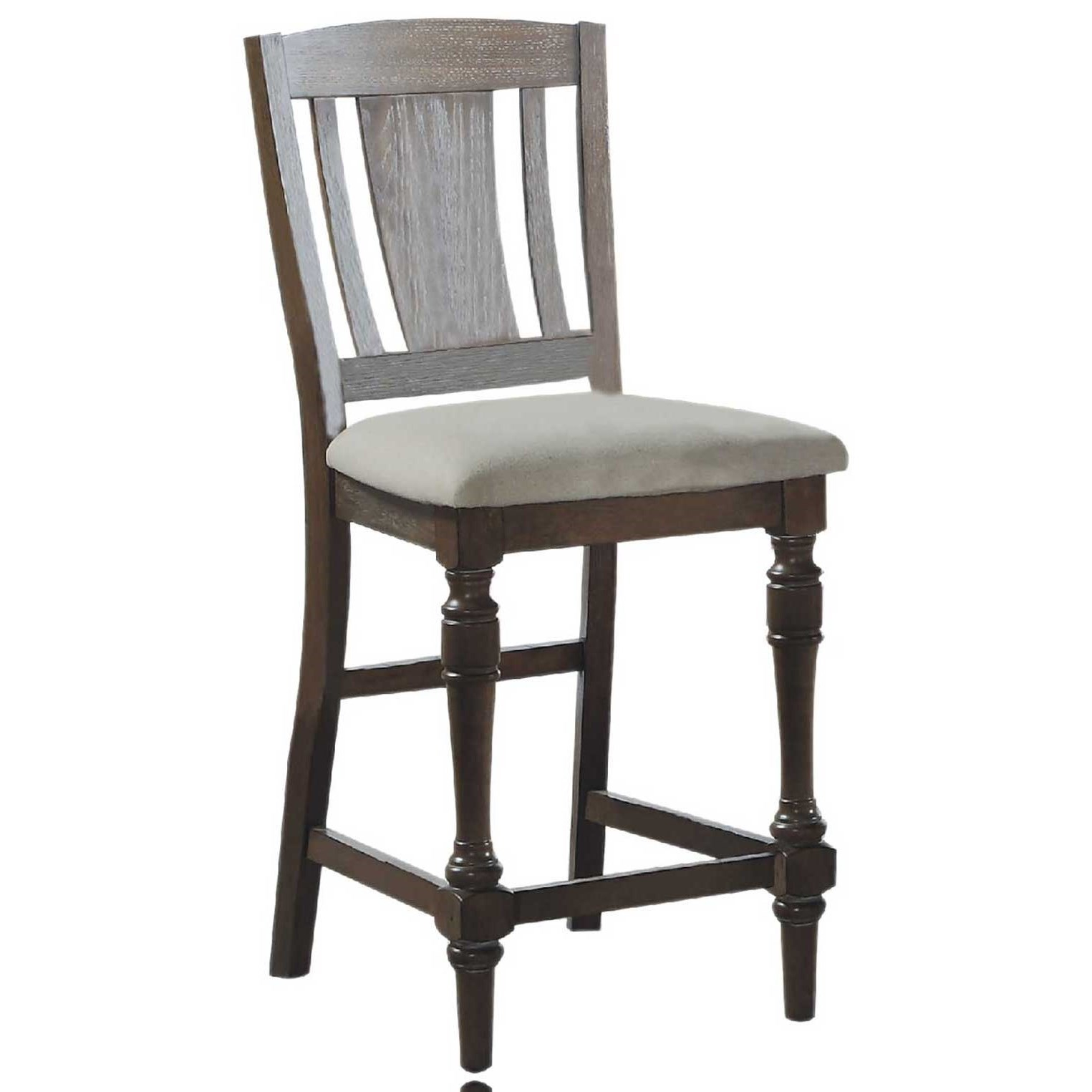 Winners Only Xcalibur Dxt145124G Slat Back Counter Height Barstool With ... intended for Unveiling the Craftsmanship Behind the Black Slat Back Barstool