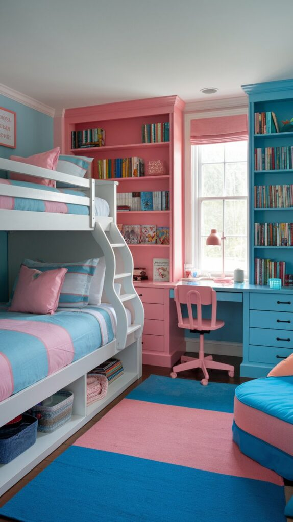 10 Creative Kids' Shared Bedroom Ideas For A Fun And Functional Space ... throughout