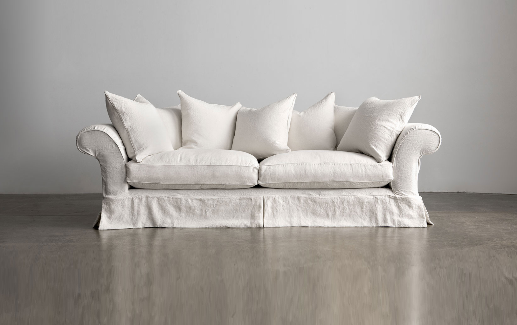 10 Easy Pieces: Linen-Slipcovered Sofas - Remodelista with Beyond the Beige Understanding the Comfort and Function of Linen Storage Sofas