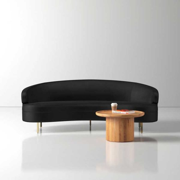 12 Black Velvet Sofas For A Stylish Living Space | 10 Stunning Homes with regard to Unpacking the Allure of a Black Velvet Sofa Design Insights