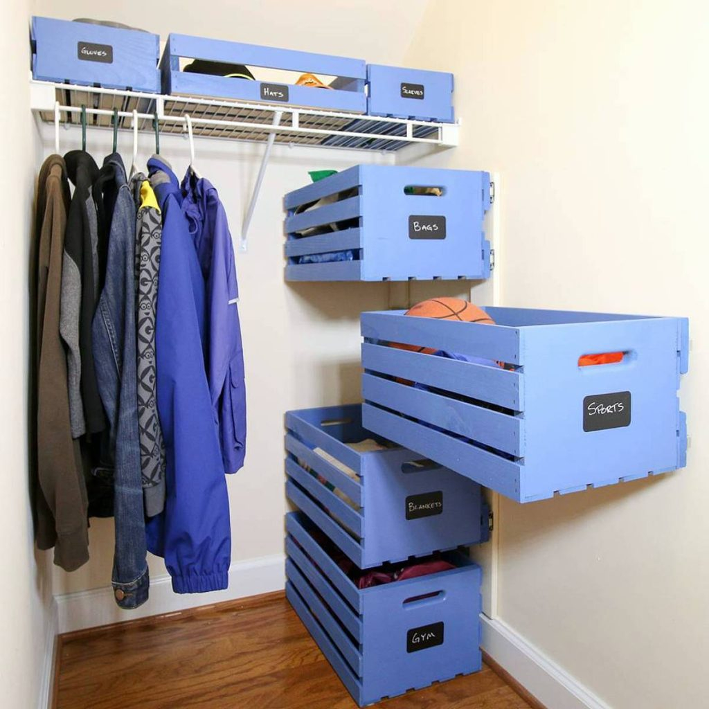 15 Clever Small Wardrobe Organization Ideas | Godownsize intended for