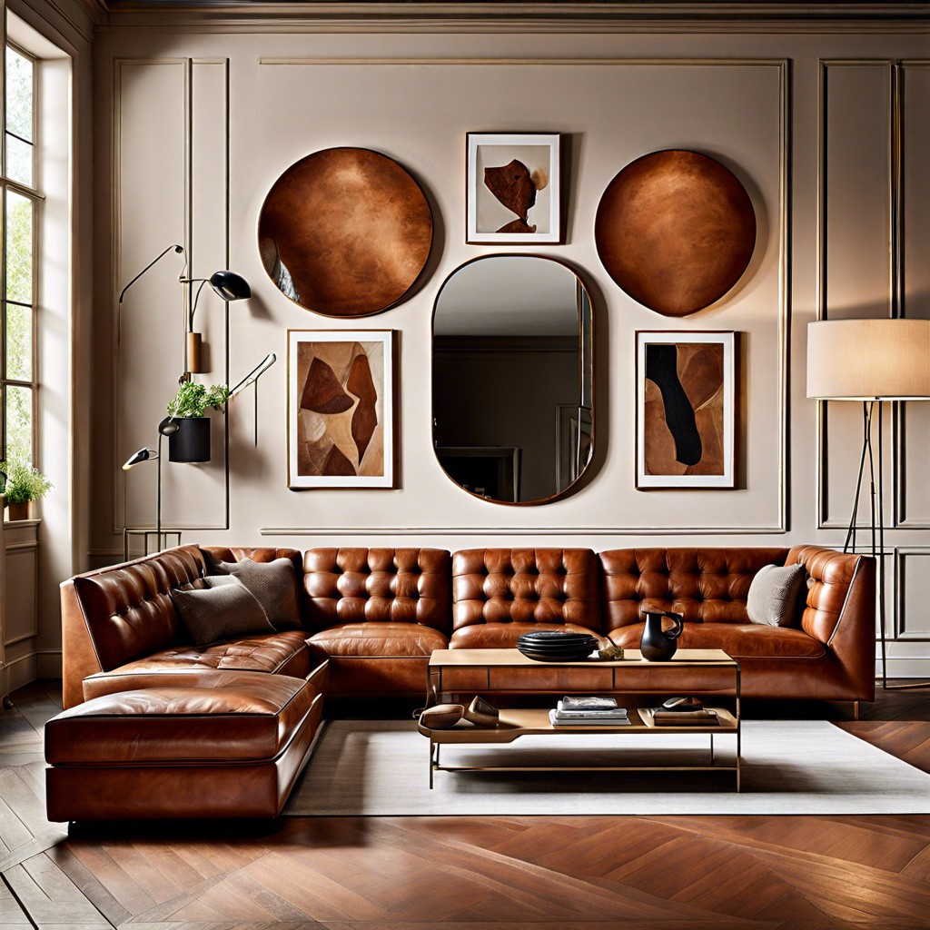 15 Cognac Leather Sofa Ideas For Stylish Home Decor with Unpacking the Craftsmanship Behind the Hixon Cognac and Espresso Sofa