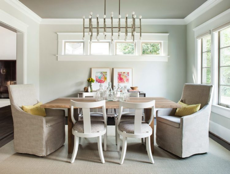20 Beautiful Transitional Style Dining Room Ideas within