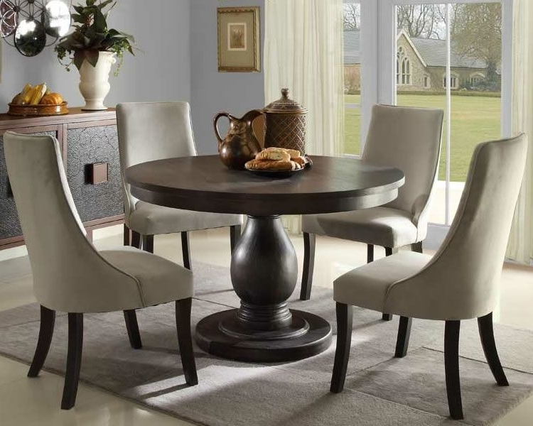 20 The Best Pedestal Dining Tables And Chairs intended for Choosing the Perfect Round Top Pedestal Table for Your Dining Space