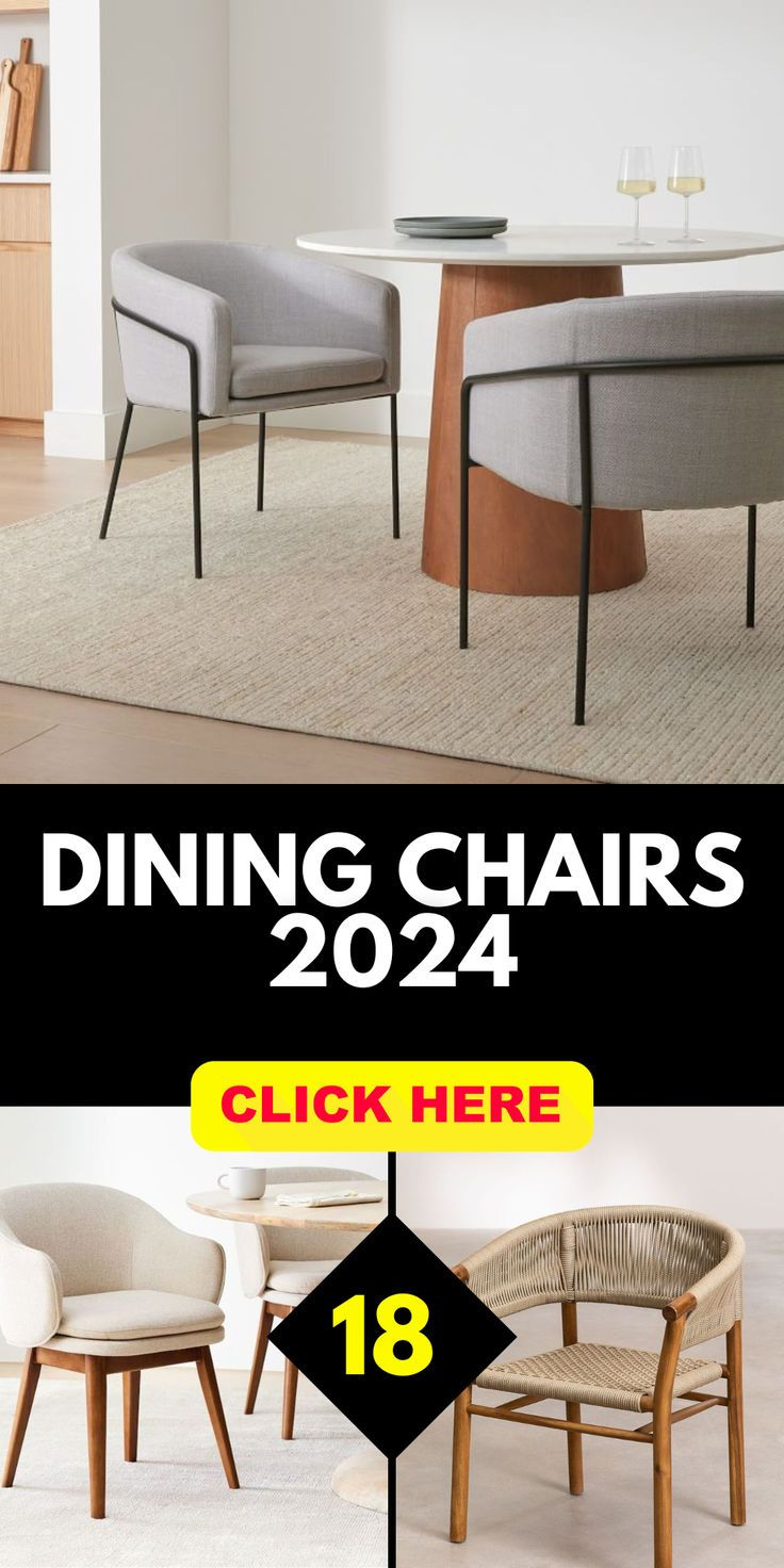 2024 Dining Chairs Modern Collection: Black Design For Round Tables in Style Meets Functionality Your Guide to Faux Leather Dining Sets