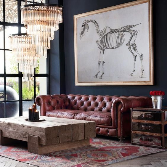 25 Ways To Integrate A Chesterfield Sofa Into Your Interior - Digsdigs for The Enduring Appeal of Chesterfield Style in Modern Living Spaces