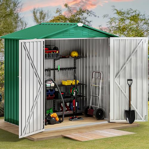 6X4 Outdoor Storage Shed throughout Why the vidaXL 7089 Shed is a Game Changer for Outdoor Organization