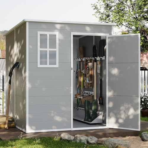 6X6 Resin Storage Shed with regard to