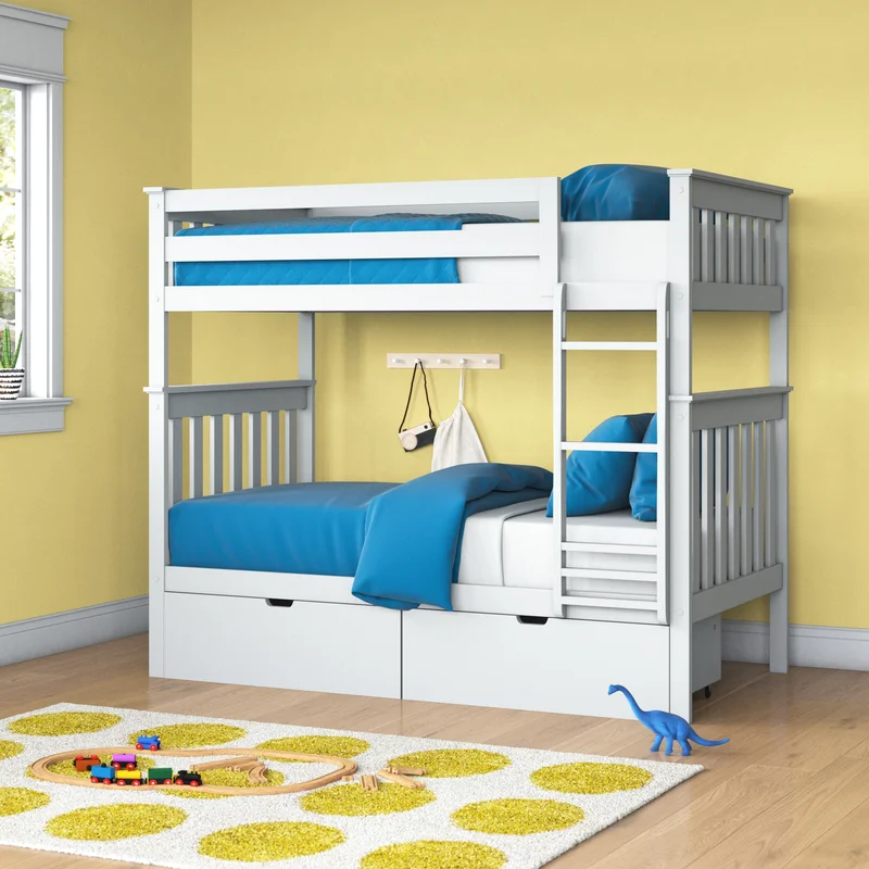 Absecon Twin Over Twin Bunk Bed in Beyond the Bedroom Exploring Creative Uses for Twin over Twin Bunk Beds