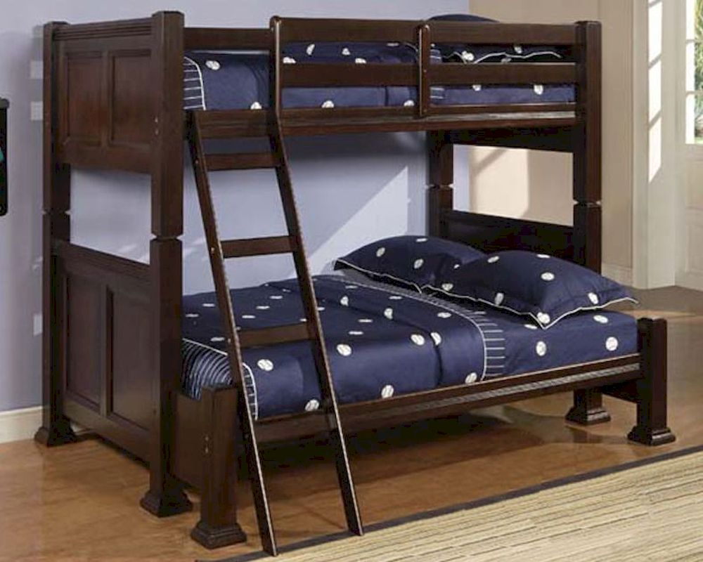 Acme Furniture Twin Over Twin Bunk Bed In Espresso 12600-5 for