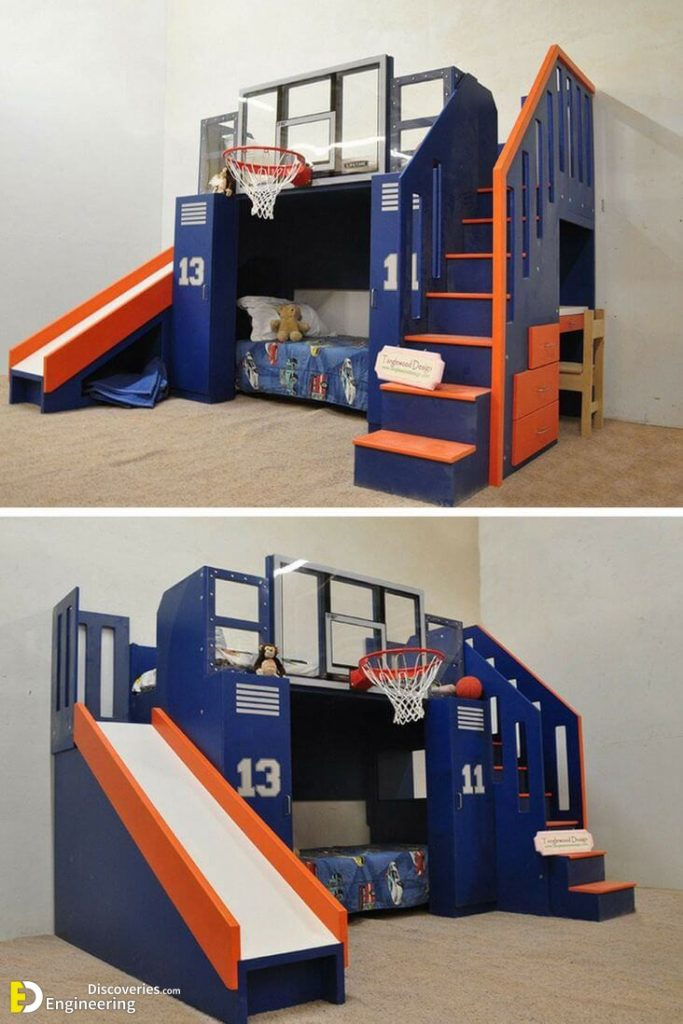 Amazing Bunk Bed Designs With Dimension - Engineering Discoveries ... for