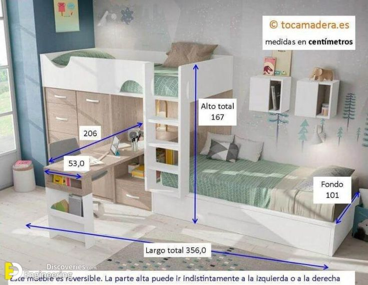 Amazing Bunk Bed Designs With Dimension - Engineering Discoveries ... with regard to Understanding the Engineering Behind Secure Bunk Bed Designs