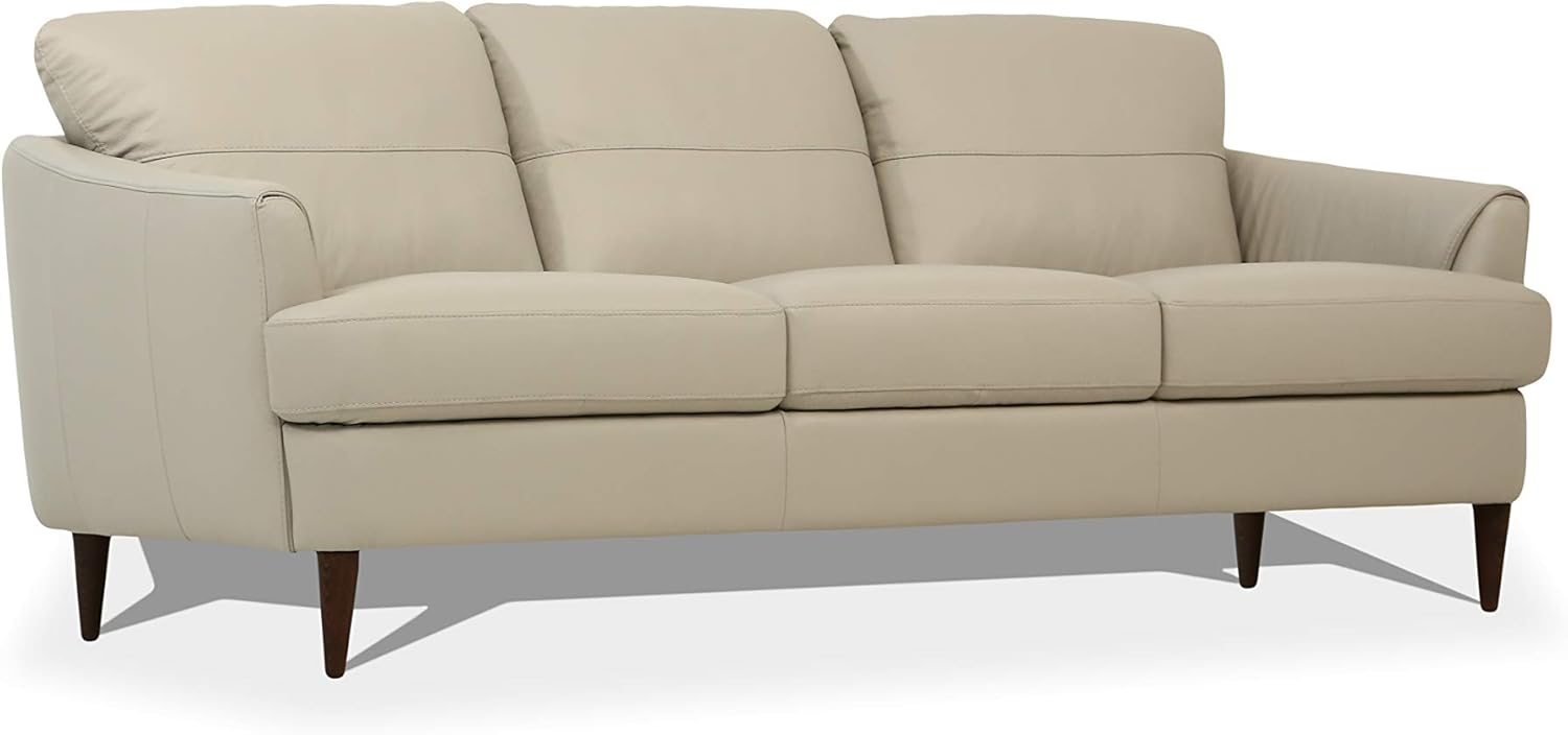 Amazon.com: Acme Helena Sofa - - Pearl Gray Leather : Home &Amp; Kitchen inside Caring for Your ACME Helena Sofa Pearl Gray Leather a Comprehensive Guide