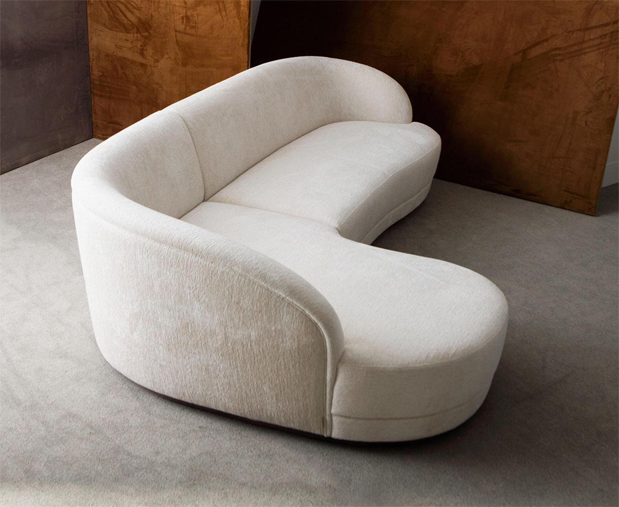 Barbara Sofa: Curved Comfort For Your Living Room inside