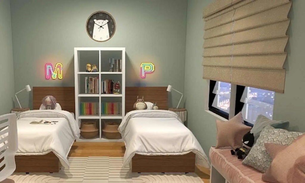 Beyond The Picture: Using 3D Rendering To Design Your Child's Perfect ... in Your Child's Dream Room A Look at the Gewnee Espresso Loft Bed