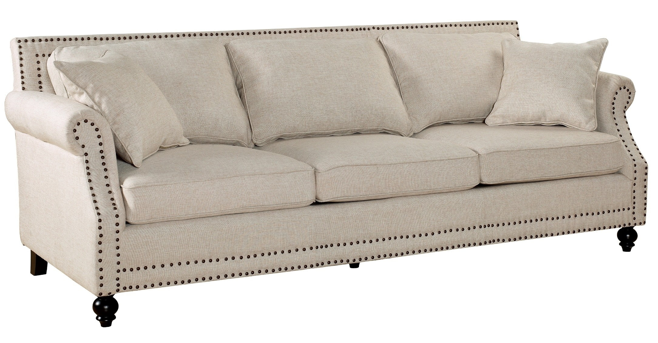 Camden Beige Linen Sofa From Tov (Tov-63802-3-Beige) | Coleman Furniture pertaining to Beyond the Beige Understanding the Comfort and Function of Linen Storage Sofas