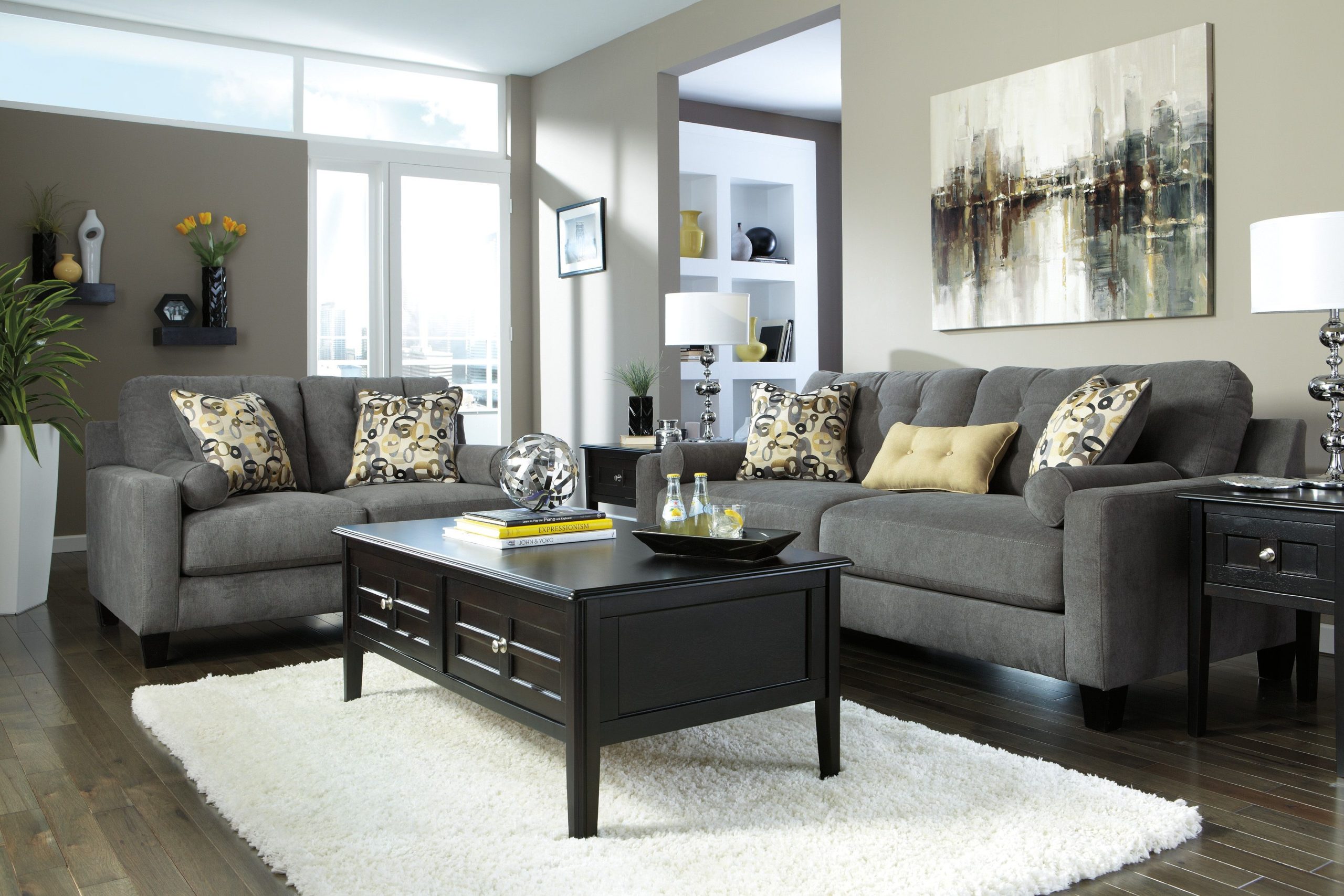Charcoal Sofa Living Room - Sofa Living Room Ideas with The Enduring Appeal of Charcoal and Espresso in Sofa Styling