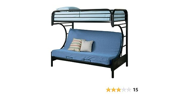Coaster Home Furnishings Montgomery Contemporary Metal Twin Over Full ... for Unpacking the Versatility of Ready-to-Finish Bunk Futon Combos