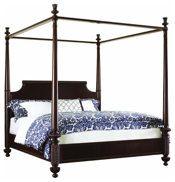 Emma Mason Signature Grensmith Cal King Diamond Head Bed - Traditional ... for