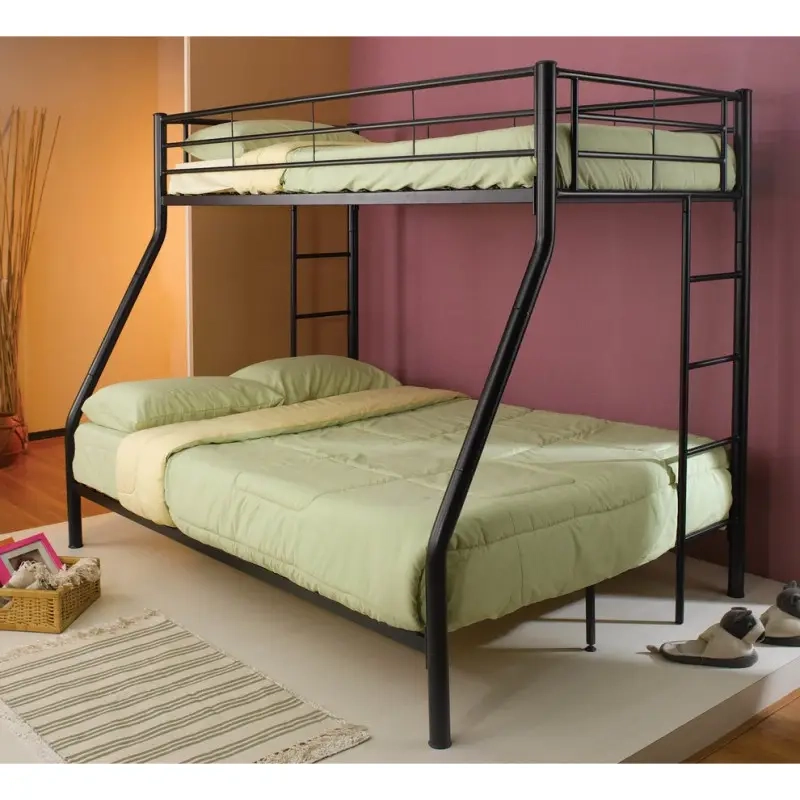 Emma Mason Signature Julian Youth Twin/Full Bunk Bed In Black - Vigshome with regard to