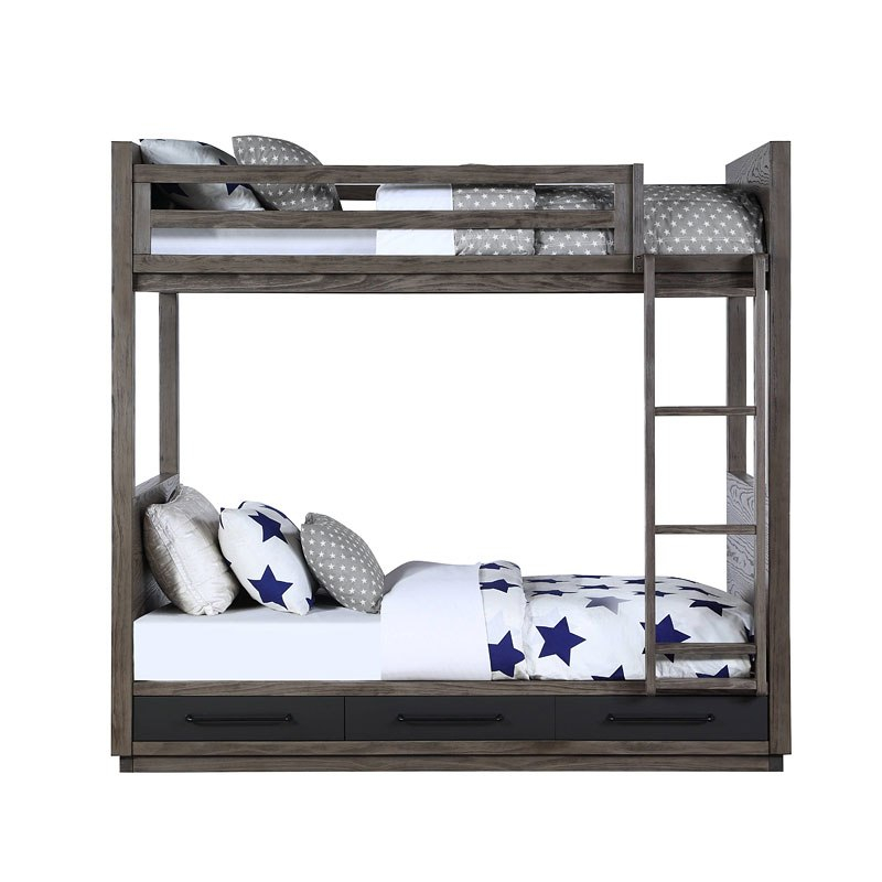 Estevon Youth Twin Bunk Bed By Acme Furniture | Furniturepick within