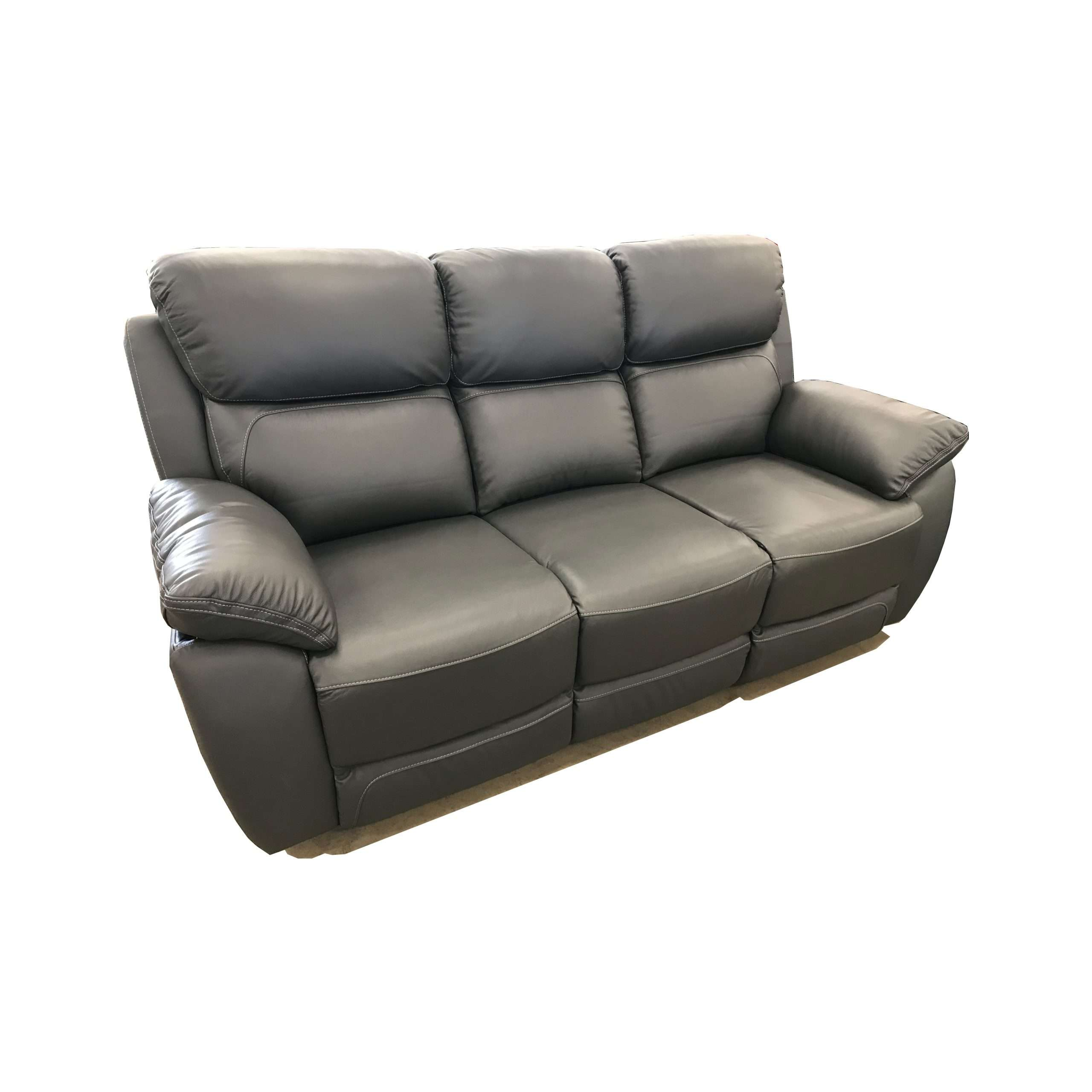 Federico Manual Leather Recliner Suite | Supreme Furniture for