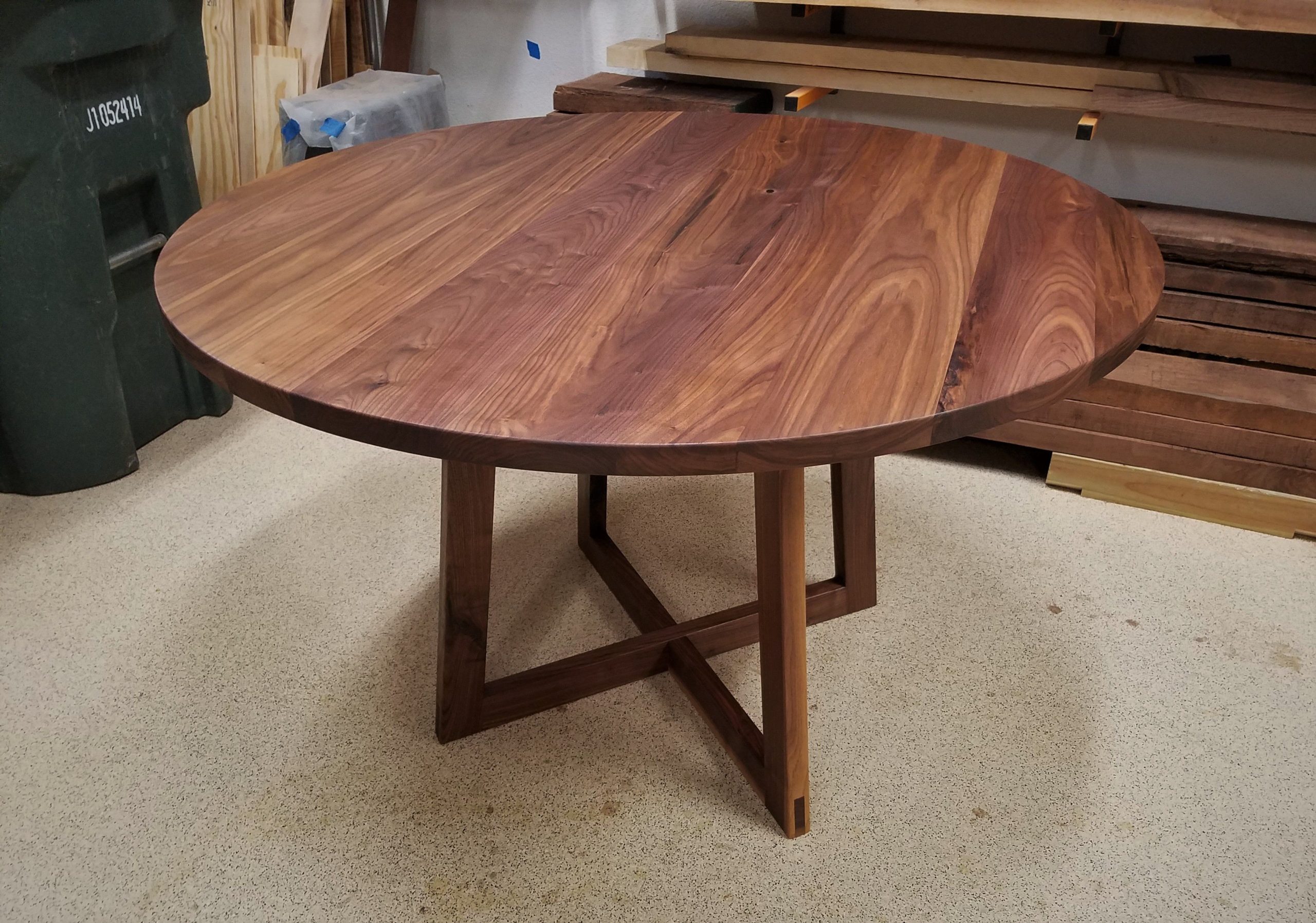 Handmade Walnut Dining Table At Frances Chavez Blog with regard to