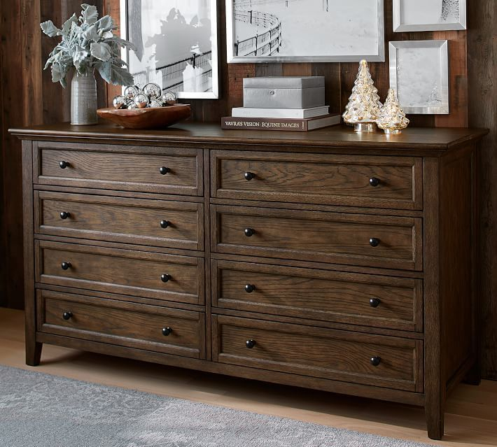Hudson 8-Drawer Dresser (66") | Bedroom Decor On A Budget, Dresser ... pertaining to Beyond the Box How the Hudson Double Dresser Enhances Your Bedroom