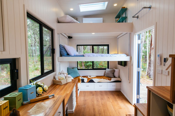 Inspirations For A Tiny House With Two Sleeping Lofts - The Tiny Life inside