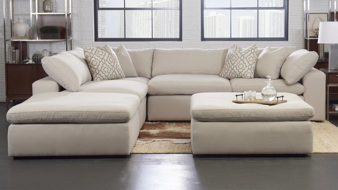 Kadence Reversible Modular Sectional | Cheap Living Room Furniture ... for Designing Your Dream Space with a Cream Modular Sofa