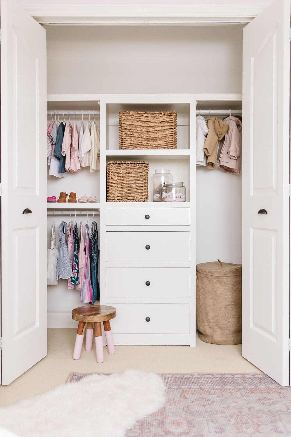 Kids Closet Organization Ideas And Free Plans – Artofit intended for The Art of Organizing Children's Clothes in a Solid Wood Wardrobe