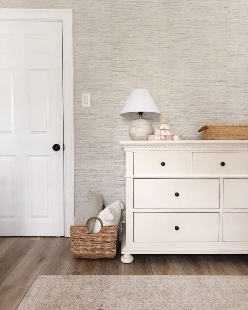 Natural Tone Nursery With White Dresser - Soul &Amp; Lane inside A Parent's Guide to Choosing the Right White Dresser for the Nursery