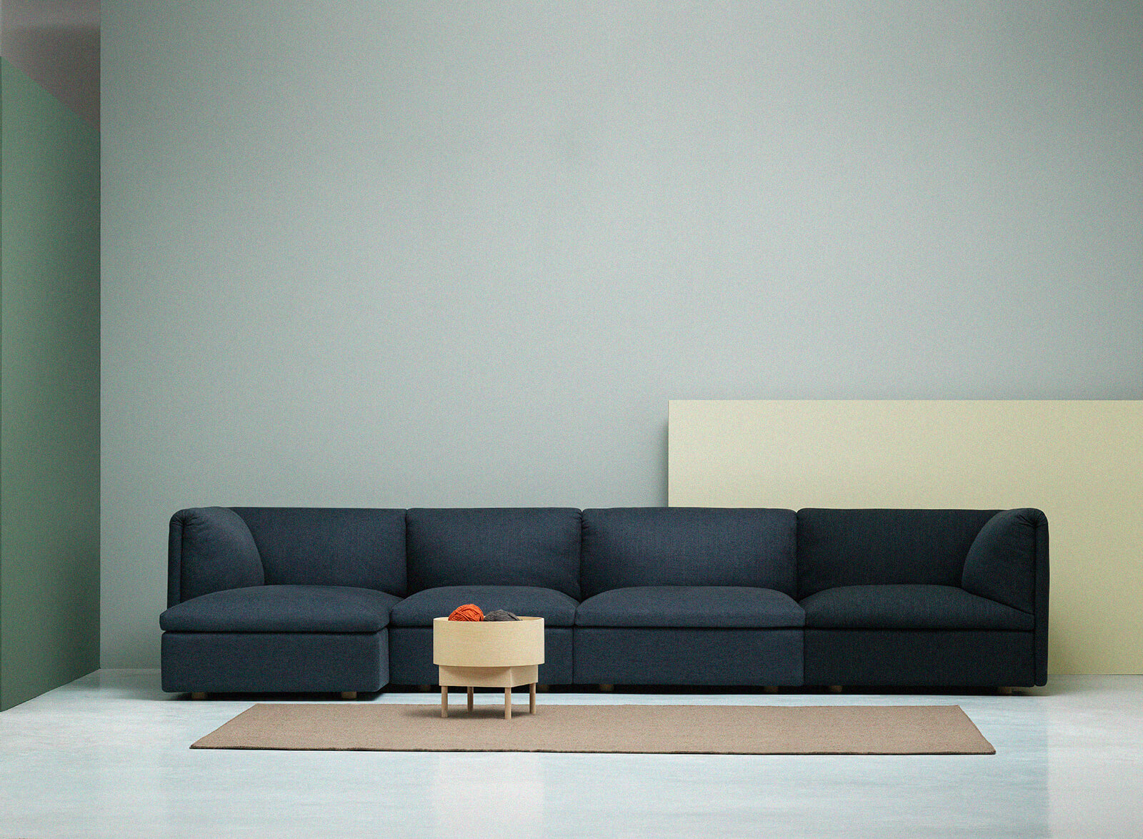 Retreat Sofa System for Designing a Serene Retreat with the Oreo Grey Sofa Collection