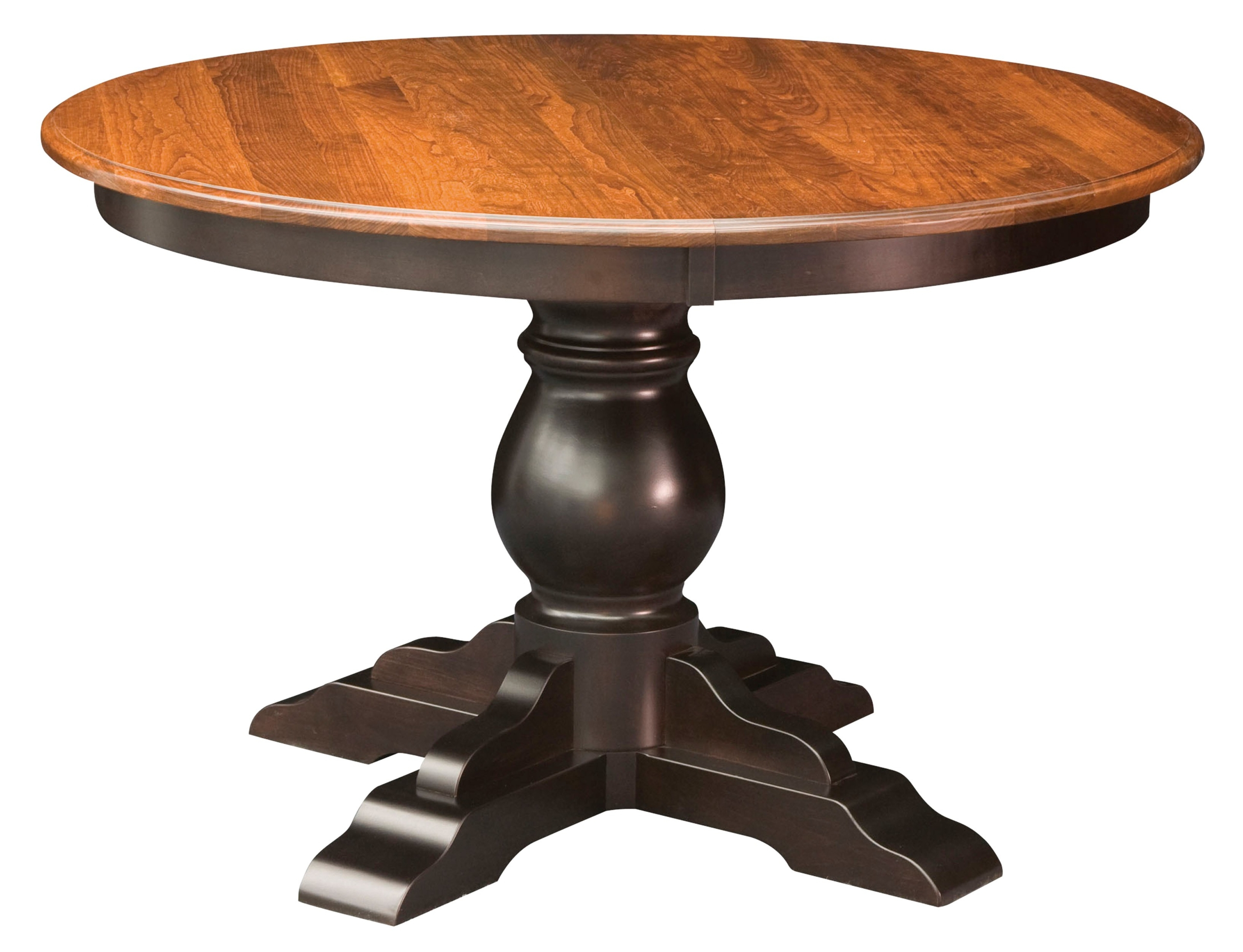 Round Dining Table Pedestal Base - Foter regarding