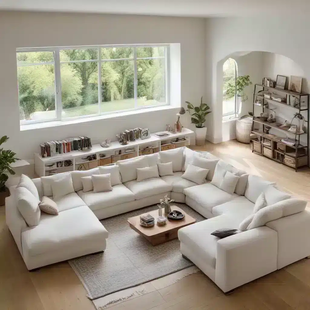 Serene Sanctuaries: U-Shaped Sofa Beds For Restful Retreats At Home ... pertaining to