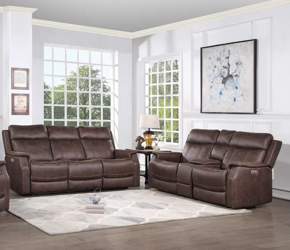 Steve Silver - Valencia 2Pc Dual Power Reclining Set - Walnut - Va9502Pcw intended for Designing with the Steve Silver Valencia Walnut Reclining Sofa Key Considerations