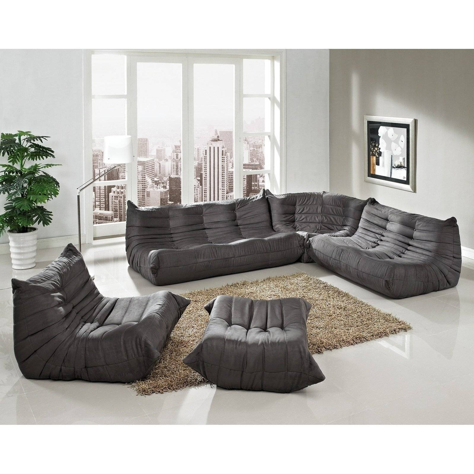 The 30 Best Collection Of Leather Modular Sectional Sofas regarding