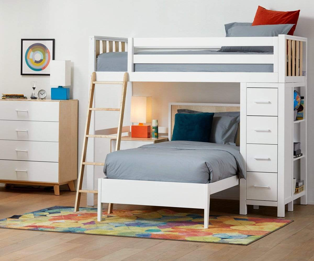 The Benefits Of A Loft Bed Desk within