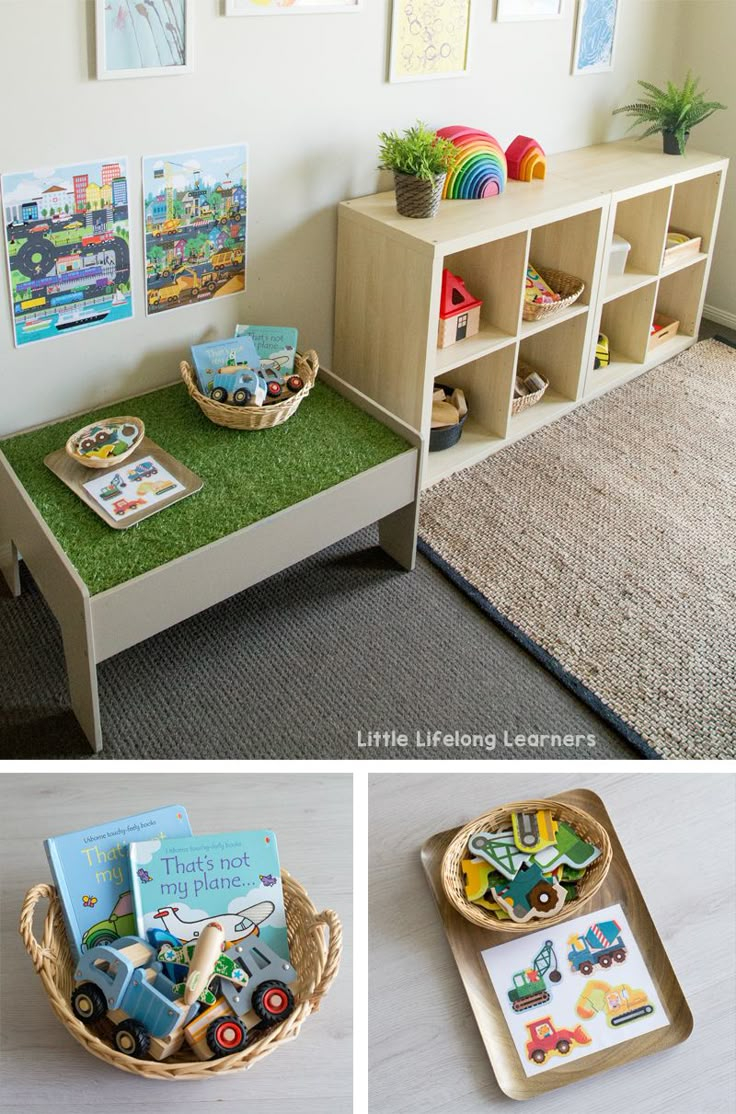 Toy Rotation Faq's - Little Lifelong Learners | Montessori Playroom ... with regard to Creating Organized Spaces for Toddlers The Rainbow Accents Locker Explained