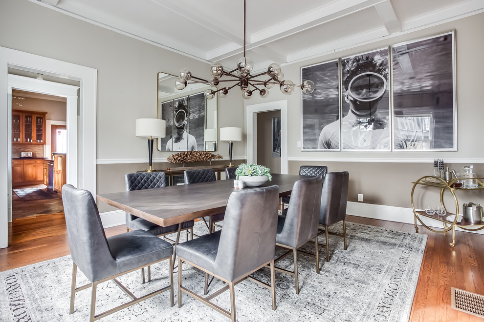 Transitional Dining Room - Transitional - Dining Room - Atlanta | Houzz with regard to Understanding the Versatility of Transitional Dining Furniture