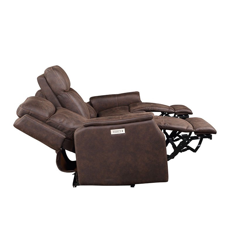 Valencia Power Reclining Living Room Set (Walnut) By Steve Silver ... intended for
